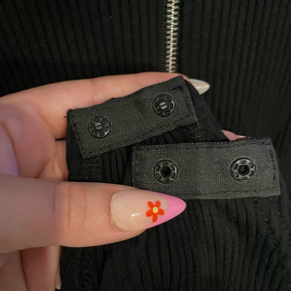 NWOT Adika Front Zipper Bodysuit - Picture 2 of 8